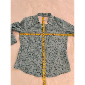 Royal Robbins Standard Fit Small Ladies Top Hiking Shirt Pocket Button down